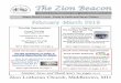 A Beacon in the Middletown Valley 2019 Beacon.pdf · Zion Beacon News We are transitioning to an electronic version of the Beacon. Those members with a valid email on file will receive