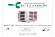 Atenção - Brizztech - Climatizadores · Em geral os melhores resultados são obtidos instalando o climatizador de 1,5 a 2 metros acima do piso. ... Gabinete em Plástico ABS. 