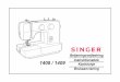 1408 / 1409 ˘ - SINGER® SEWING CO. | Home DanSweFinNor_100823.pdf · 1408 / 1409 ... da ˝ ˘ˆ˘’ ˜1˙˝"˝ 