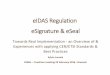 eIDAS Regulation eSignature & eSeal - EEMA - the European ... · eIDAS Regulation eSignature & eSeal ... eDelivery / Reged email Long term preservation XAdES CAdES ... – TSP Policy