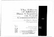 The Effects of Military Base Closures on Local - apps.dtic.mil · The Effects _of Military Base Closures on Local Communities A Short-Term Perspective"- Michael Dardia Kevin F. McCarthy