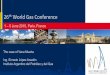 26th%World%Gas%Conference% - members.igu.orgmembers.igu.org/old/IGU Events/wgc/wgc-2015/strategic-panels-final... · 1 – 5 June 2015, Paris, France 26th%World%Gas%Conference% The