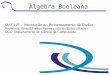 Álgebra Booleana - homes.dcc.ufba.bribirisol/7zvR7waD2HrRM/aulas/aula-4-slide-1.pdf · circuitos ou portas logicas Com portas lógica é possível implementar as expressões geradas