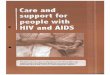 Community Health Workers' Manual (Care and Support for ... · for by untrained relatives who do not have any support. ... cassava, taro root. potato, and sweet potato. These foods