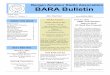 Eeting D BARA Bulletin · BARA Bulletin March 2015 Volume 52 Number 3 NEXT MEETING Meeting Programs Are there any topics of interest to the ... BARA BULLETIN BARA RESOURCES The BARA