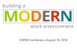 ITBI All Staff June 9, 2016 ICSEW Conference, August 16, 2016ofm.wa.gov/initiatives/workplacestrategies/documents/Building_a... · ITBI All Staff June 9, 2016 ICSEW Conference, August