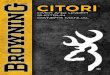 CITORI - browning.com · Some firearms do not have a mechanical safety. Many target firearms, lever-action firearms and pistols do not have manual “safety” mechanisms. Therefore
