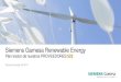 Siemens Gamesa Renewable Energy - euskalit.net Gamesa.pdf · Siemens Gamesa Renewable Energy Jose Ignacio Larretxi Company profile ADN: Unidos, revolucionaremos el sector renovable