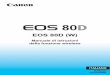 EOS 80D (W) - Francesco Cinque - Homepage - Francesco · PDF file2016-08-16 · In questo manuale e sul monitor LCD della fotocamera ... un servizio di foto online per gli utenti Canon