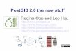 PostGIS 2.0 the new stuff · PostGIS Development Team What have they been doing for 2.0? (Red are new to PSC ) Project Steering Committee: Mark Cave-Ayland – bug fixing, spatial
