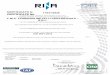 CERTIFICATO N. 11031/04/S CERTIFICATE No. F.M.C. FONDERIA ... · it is hereby certified that the quality management system of iaf:17 11031/04/s f.m.c. fonderia metalli centrifugati