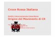 Croce Rossa Italiana - CRI Comitato Locale di Senigallia · Croce Rossa Italiana Diritto Internazionale Umanitario Origine del Movimento di CR Cap. com. CRI (cgd) Renato Pizzi Consigliere