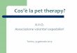 A.V.O. Associazione volontari ospedalieri pet therapy... · Educazione o Pedagogia Assistita con Animali (A.A.E./ ... psicopatie e malattie mentali ... certificato di vaccinazione
