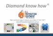 Diamond know how - resinflooringleaders.com · Is a mix of metal- and resin bond diamonds Used after metal bond diamonds as a transition tool for quick scratch removal. = High grinding