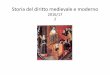 2 Storia del diritto medievale e moderno Basso Medioevocorsistoriadiritto.weebly.com/uploads/2/5/3/4/25343223/2_medioevo... · PROCESSO ROMANO-CANONICO • Il Processo romano-canonico