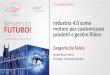 Industria 4.0 come motore per customizzare prodotti e ... · Se le imprese meccaniche, oggi molto più internazionalizzate, ... Toscana-Umbria; Piemonte-Liguria-VdA. Nel complesso
