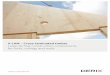 X-LAM – Cross-laminated timber Large-format construction ... · X-LAM – Cross-laminated timber Large-format construction components for roofs, ceilings and walls