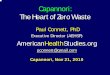 Capannori: The Heart of Zero Waste - AmbienteFuturoambientefuturo.org/.../2010/11/capannorinov212010ppt-paul-connett.pdf · Capannori: The Heart of Zero Waste Paul Connett, PhD 
