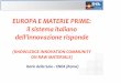 EUROPA E MATERIE PRIME: il sistema italiano dell ...newweb.riminifiera.it/upload_ist/AllegatiProgrammaEventi/Della Sala... · il sistema italiano dell’innovazione risponde (KNOWLEDGE
