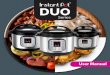 DUO - instantpot.com · Al dente white rice. Automated cooking program. LED displays ‘Auto’. The +/- keys will not work in this program. Wild rice, brown rice, mung beans, etc