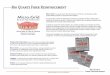Bio Quartz Fiber Reinforcement · Micro Grid Bio Quartz Fiber Reinforcement Micro Grid, è la nuova rete in fIbra di Quarzo per il rinforzo e la riparazione della protesi Mobile prodotta