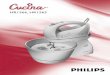 4203 064 12845 - Philips · Unplug the mixer before removing the beaters or kneading hooks and before cleaning. Never immerse the motor unit in water nor rinse it under the