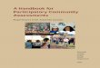 A Handbook for Participatory Community Assessments · Sonia Jain Jane Martin Colleen Payne Zakiya Somburu Zandra Washington Photos Tereza Wichman Nobuko Mizoguchi Teresa Del Rosario