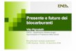 Presente e futuro dei biocarburanti - formascienza.org · • Bio-ETBE (derivato dal bioetanolo, il 47% è considerato rinnovabile) • Biodiesel • Oli vegetali puri • Biogas