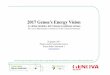 2017 Genoa’s Energy Vision - comune.genova.it · • Opzione Verde: Scegliendo energia elettrica compensata tramite certificazione con Garanzia d’Origine, il Comune di Genova