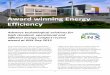 Award winning Energy Efficiency - movicon.info · the energy efficiency level (LENI according to the UNI EN 15193 standard) is lower than originally planned and recommended by the