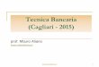 Tecnica Bancaria (Cagliari - 2015) - Home - people.unica ...people.unica.it/.../03/Lezione-III-rischio-di-tasso-di-interesse.pdf · Il rischio di prezzo fa si che il valore di mercato