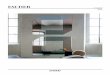 ESCHER - porada.it1).pdf · ESCHER T. Colzani 2016 Wall mirror. The inner part is in natural mirror, while the frame is made of four alternating elements in smoked and bronzed mirror