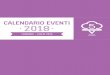 Calendario eventi 2018 - carpigiani.com · alla Storia del Gelato! diCono di noi Carpigiani Gelato University, fondata nel 2003 come divisione formativa della Carpigiani, è oggi
