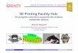 3d printing Morganti - Camera di Commercio Udine Imprese/Morganti.pdf · CAD THERMAL ANALYSIS ... • Metals and ceramics printing using low-cost 3D printing technologies ... nello