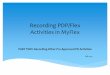 Recording PDP/Flex Activities in MyFlex - miracosta.edu · ∗See slide presentation #2, “MyFlex @ MCC” on the PDP webpage for instructions on how to sign-into the MyFlex system
