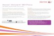 Xerox Versant 80 Press · Xerox® Versant 80 Press is right for you. It’s faster. The Xerox® Versant 80 Press prints faster (80 ppm), and delivers the Xerox innovation advantage