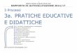 3 Processi 3a. PRATICHE EDUCATIVE E DIDATTICHE · PRATICHE EDUCATIVE E ... alle attese educative e formative provenienti dalla comunità di ... insegnanti utilizzano criteri comuni