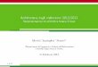 Architettura degli elaboratori 2012/2013 - dit.unitn.itpalopoli/courses/Arch/ArchEs1.pdf · Architettura degli elaboratori 2012/2013 Rappresentazione ed aritmetica binaria di base