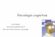 Azione e percezione - gral.istc.cnr.itgral.istc.cnr.it/borghi/corso13-14-2-psicog-percez-azione.pdf · Psicologia cognitiva 1 ... Oggetto di 15 kg sul palmo della mano di una persona