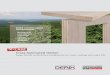 Cross-laminated timber - derix.de · Building with cross-laminated timber Efficient construction with large load-bearing construction components for roofs, ceilings and walls 2 X-LAM