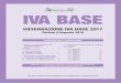 genzia ntrate IVA BASE - agenziaentrate.gov.ite+Prassi/... · IVA BASE 2016-2 Istruzioni per la compilazione IVA BASE 2017 IVA 2017 1. MODELLO DI DICHIARAZIONE IVA BASE RELATIVO ALL’ANNO