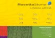 LINGUA LATINA - resources.rosettastone.comresources.rosettastone.com/rs3/content/documentation/cc_la_level_1.pdf · Course Content Contenido del curso. Contenu du cours Kursinhalt