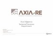 Due Diligence Technical Services Department - Axia.RE · Tipologie di attività Due Diligence ambientale di Fase 1 - Scopo dell’indagine è di identificare, attraverso indagini
