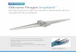 Silicone Finger Implant - evoluzionimediche.it · Atraumatic forceps should be used to avoid damaging the implant. Perform any necessary soft tissue reconstruction and close the wound