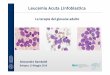 Leucemia Acuta Linfoblastica - ercongressi.it · Results*of*prospec’ve,*MRDPbased*clinical*trials*in*PhALL * Lussana F and Rambaldi A MJHID, 2014 Study, year (reference)* Patients*