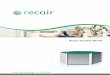 Recair Sensitive RS160 - joostdevree.nl · Recair Sensitive RS160 ... by the Eindhoven University of Technology as well as the Netherlands Organisation for Applied Scientific Research