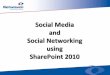 Social Media and Social Networking using SharePoint 2010 · Slide # Enabling Intelligent Enterprises Agenda Time Topic 09:00 – 09:15 Introduction Microsoft Netwoven AvePoint 09:15