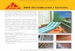 SOS dla balkonów i tarasów - technologie-budowlane.com · Sika oferuje więcej niż jedno rozwiązanie! Sika, producent specjalistycz-nych materiałów budowla-nych, przedstawia
