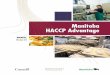 Manitoba HACCP Advantage .Manitoba HACCP Advantage) â€¢ Adopting Manitoba HACCP Advantage means you