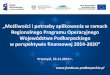 Województwa Podkarpackiego - fundusze.podkarpackie.pl · Wsparcie infrastruktury B+R jednostek naukowych ... wsparcia w otwartej, ... Pozostałe podmioty wymienione w pkt. 11 SZOOP